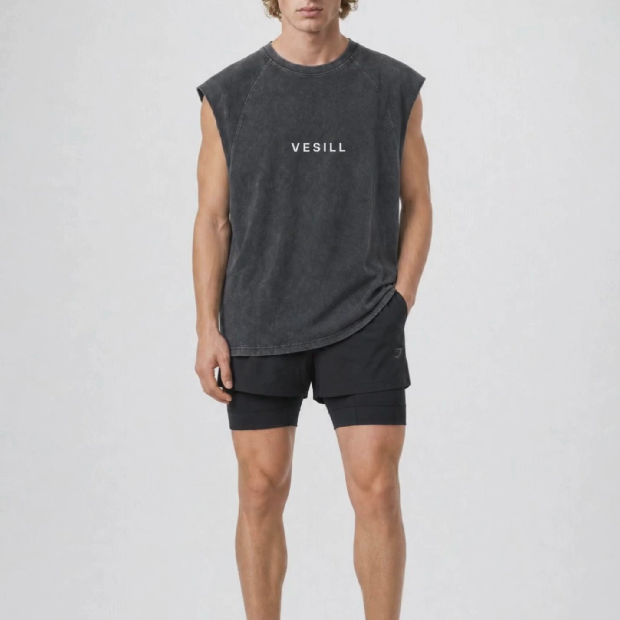 Snow Washed Tank Top